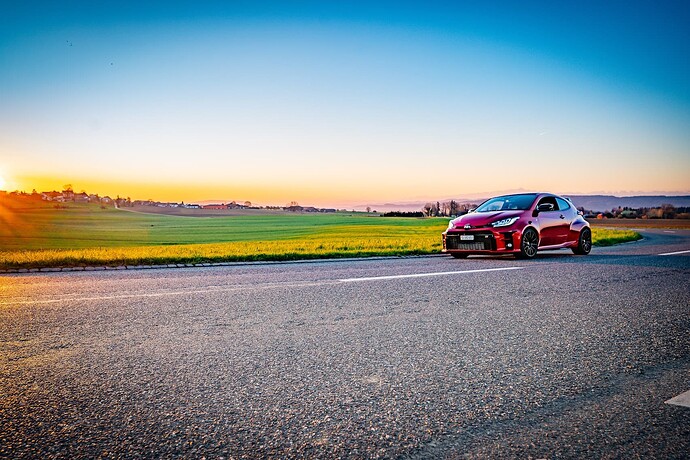GR yaris red sunset apr25 (21)
