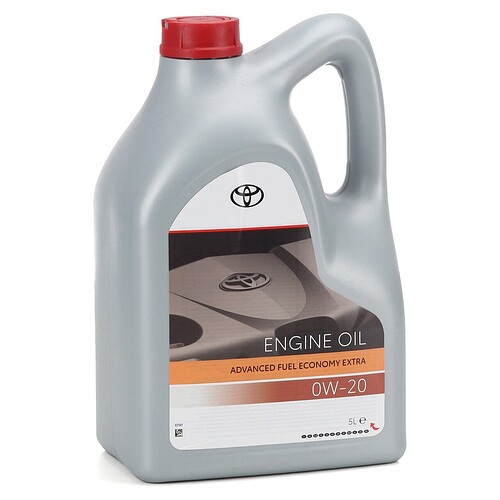 5L ORIGINAL Toyota ADVANCED FUEL ECONOMY AFE Extra 0W-20 Motoröl 08880-86294