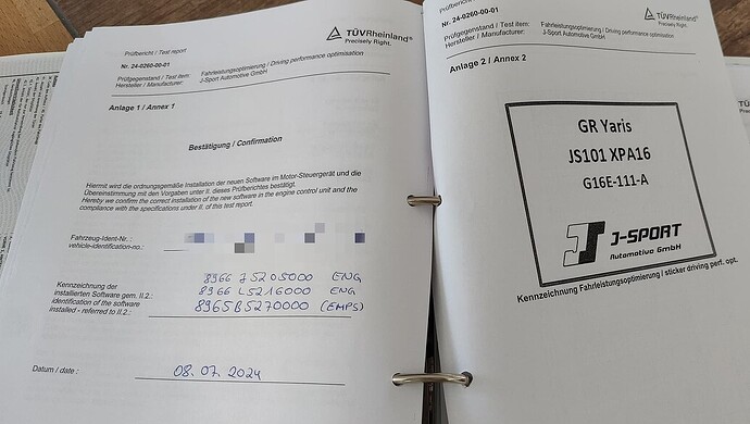 Protokol , Fahrleistungsoptimierung