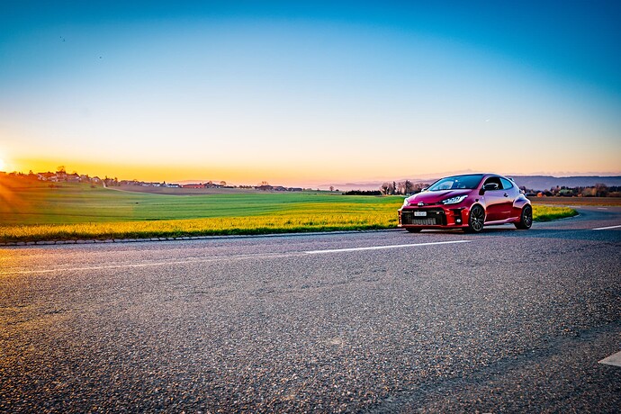 GR yaris red sunset apr25 (21)