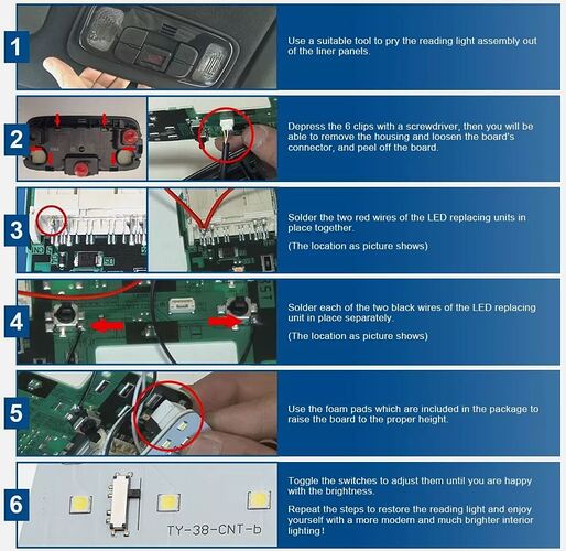 2024-10-03 20_46_39-For 20+Toyota Yaris GR Cross LED Interior Light Set Reading Dome Roof Trunk Lamp